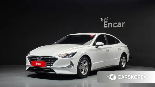 Hyundai Sonata (DN8) 2019 Белый из Кореи