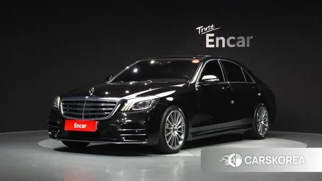 Mercedes-Benz S-Class W222 2018 Черный из Кореи