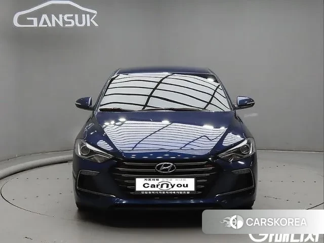Hyundai Avante AD 2018 Синий из Кореи