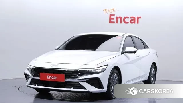 Hyundai The New Avante (CN7) 2024 Белый из Кореи