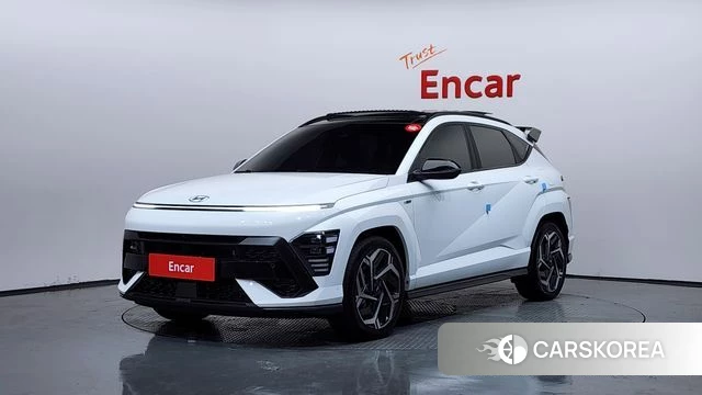 Hyundai Kona (SX2) 2023 Белый из Кореи