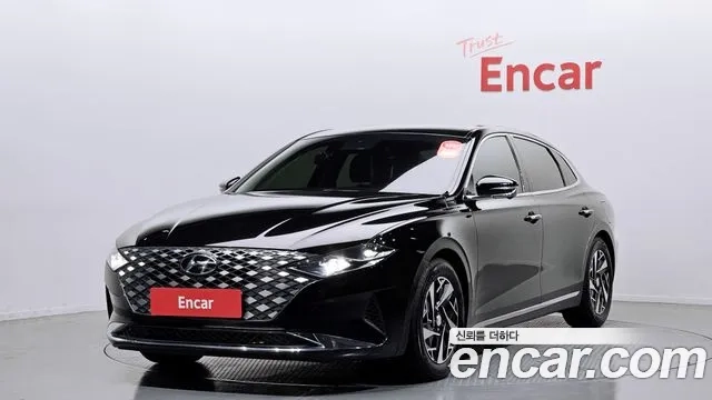 Hyundai The New Grandeur IG Hybrid 2022 Черный из Кореи