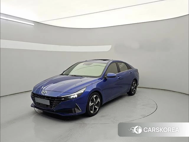 Hyundai Avante (CN7) 2020 Синий из Кореи