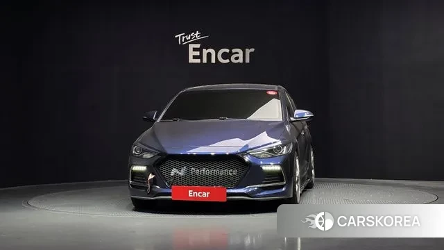 Hyundai Avante AD 2018 Синий из Кореи