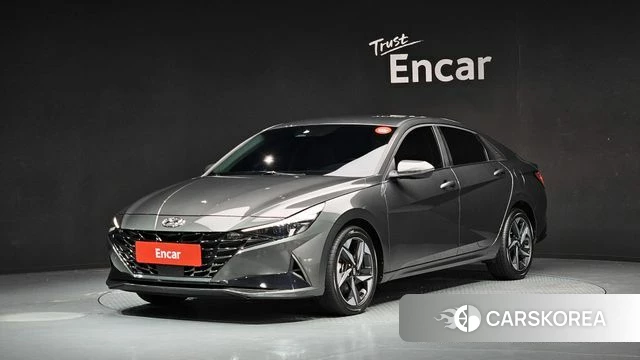 Hyundai Avante (CN7) 2021 Серый из Кореи