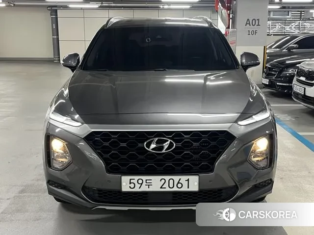Hyundai Santa Fe TM 2019 Серый из Кореи