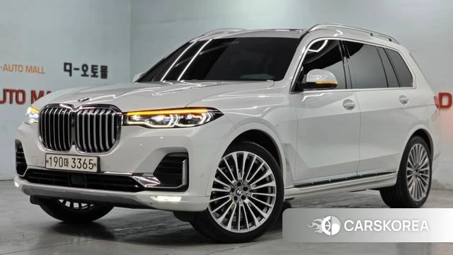 BMW X7 (G07) 2019 Белый из Кореи