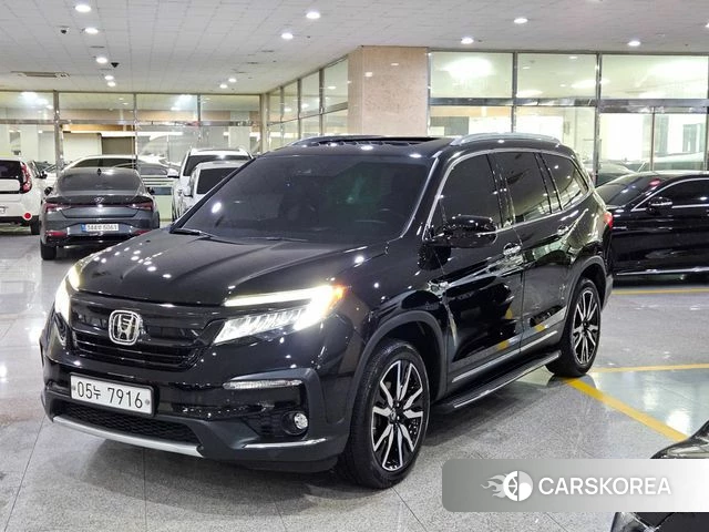 Honda Pilot 3rd generation 2019 Черный из Кореи