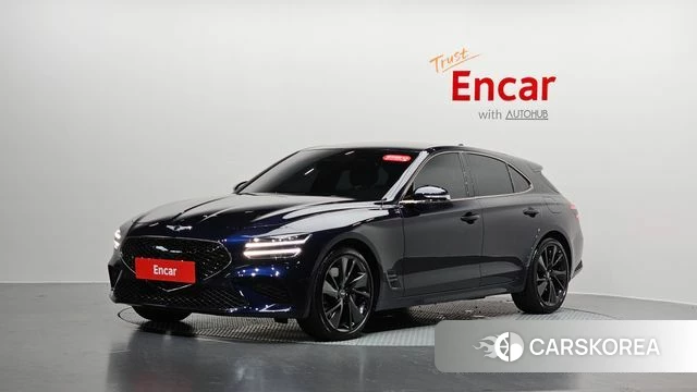 Genesis The New G70 Shooting Brake 2022 Синий из Кореи