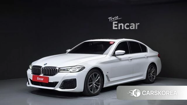 BMW 5 Series (G30) 2021 Белый из Кореи