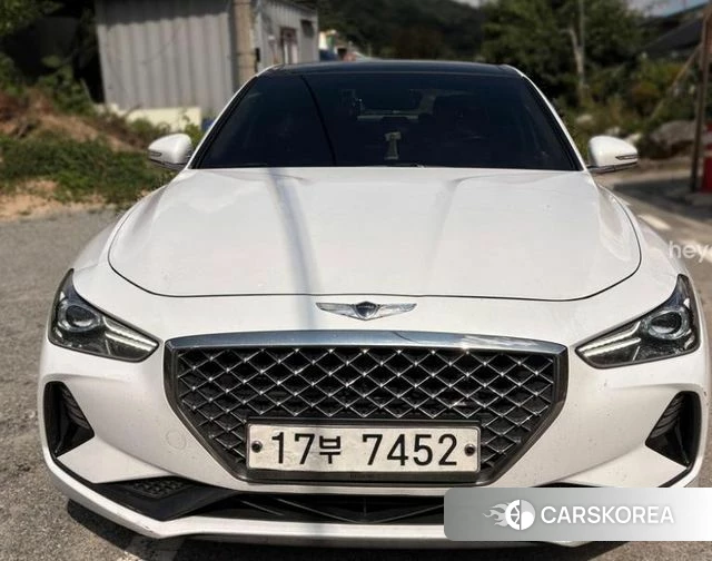 Genesis G70 2018 Белый из Кореи
