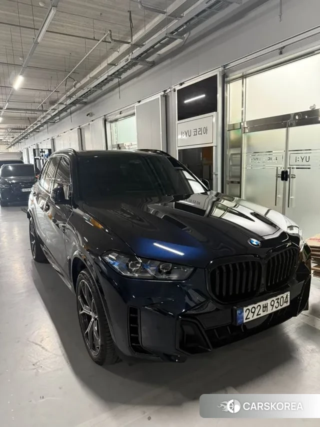 BMW X5 (G05) 2024 Синий из Кореи