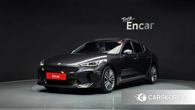 Kia Stinger 2018 Серый из Кореи