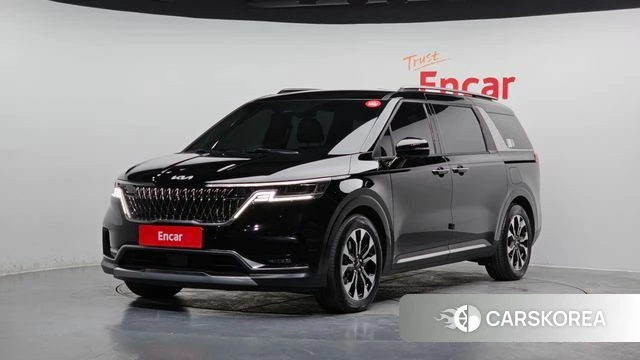 Kia Carnival 4th generation 2023 Черный из Кореи