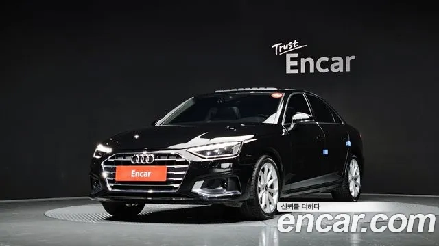 Audi A4 (B9) 2023 Черный из Кореи