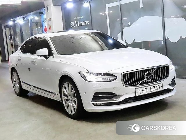 Volvo S90 2018 Белый из Кореи