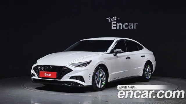 Hyundai Sonata (DN8) 2019 Белый из Кореи
