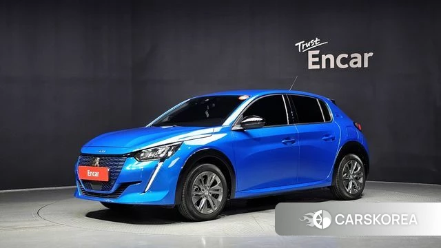 Peugeot e-208 second Generation 2022 Синий из Кореи