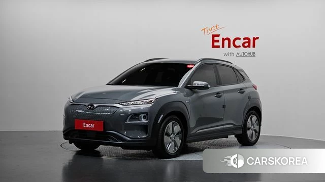 Hyundai Kona Electric 2021 Серый из Кореи