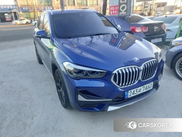 BMW X1 (F48) 2021 Синий из Кореи