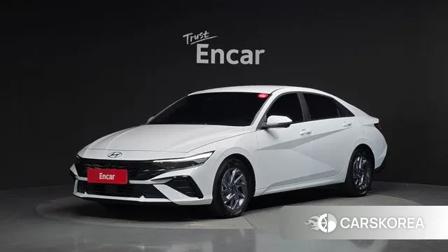 Hyundai The New Avante (CN7) 2023 Белый из Кореи