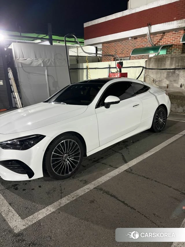 Mercedes-Benz CLE-Class C236 2024 Белый из Кореи