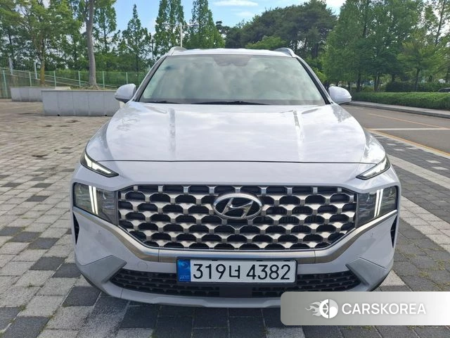Hyundai The New Santa Fe 2022 Белый из Кореи