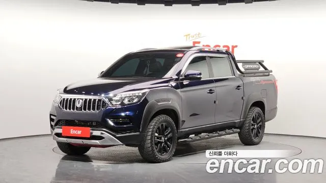 Ssangyong Rexton Sports Cannes 2020 Синий из Кореи