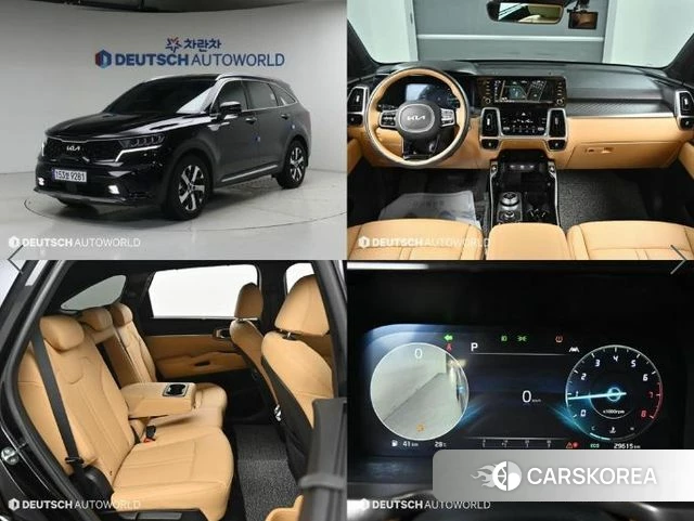 Kia Sorento 4th Generation 2023 Черный из Кореи