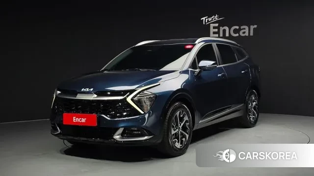 Kia Sportage 5th Generation Hybrid 2021 Синий из Кореи