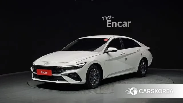 Hyundai The New Avante (CN7) 2024 Белый из Кореи