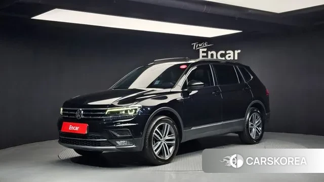 Volkswagen Tiguan Allspace 2020 Черный из Кореи