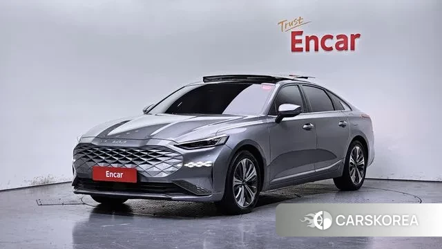 Kia K8 2021 Серый из Кореи