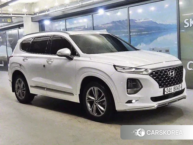 Hyundai Santa Fe TM 2018 Белый из Кореи