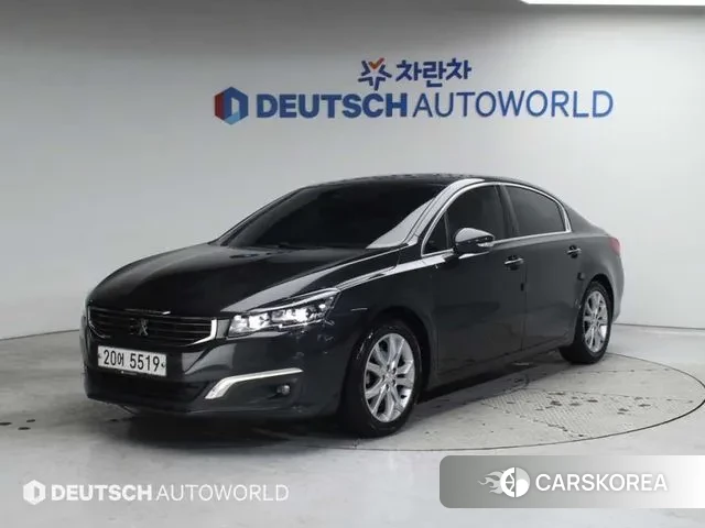 Peugeot 508 2018 Серый из Кореи