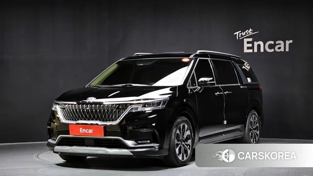 Kia Carnival 4th generation 2021 Черный из Кореи