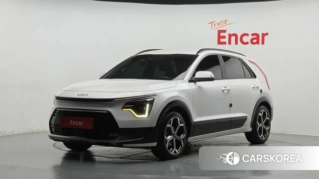 Kia Di Ol Nu Niro 2022 Белый из Кореи