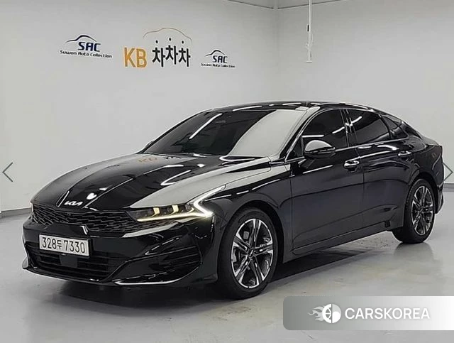 Kia K5 3rd generation 2022 Черный из Кореи