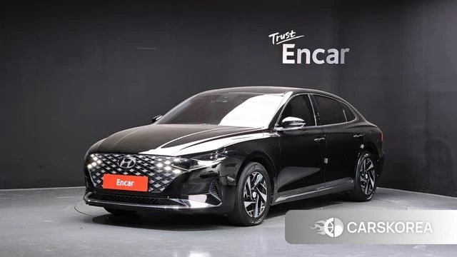 Hyundai The New Grandeur IG Hybrid 2020 Черный из Кореи