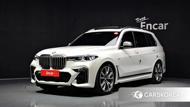 BMW X7 (G07) 2019 Белый из Кореи