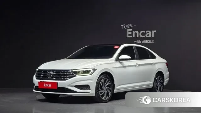 Volkswagen 7th Generation of Jetta 2021 Белый из Кореи