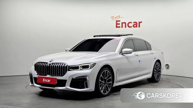 BMW 7 Series (G11) 2021 Белый из Кореи