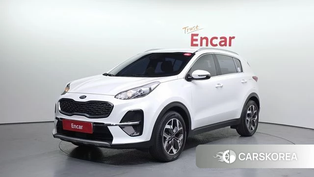 Kia Sportage The Bold 2021 Белый из Кореи