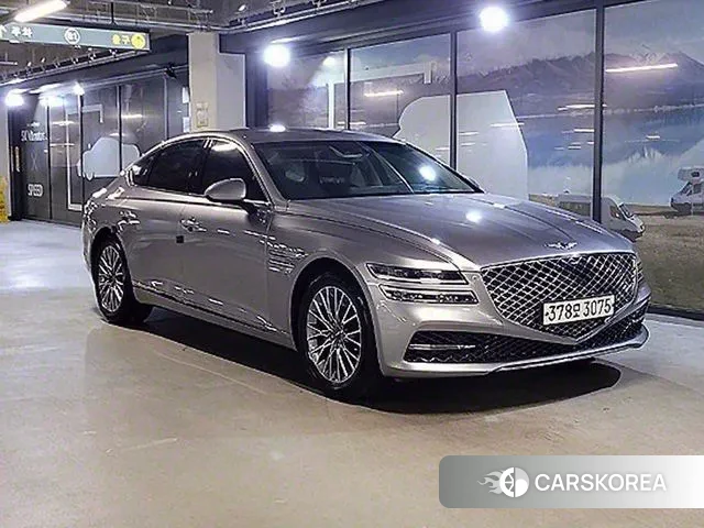 Genesis G80 (RG3) 2021 Серебристо-серый из Кореи