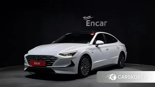 Hyundai Sonata Hybrid (DN8) 2019 Белый из Кореи