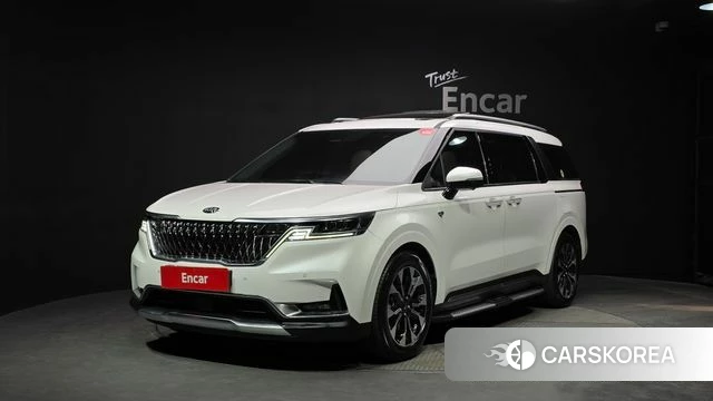 Kia Carnival 4th generation 2021 Белый из Кореи