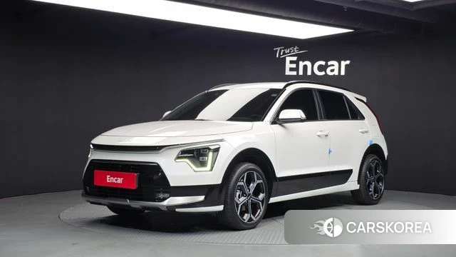 Kia Di Ol Nu Niro 2023 Белый из Кореи