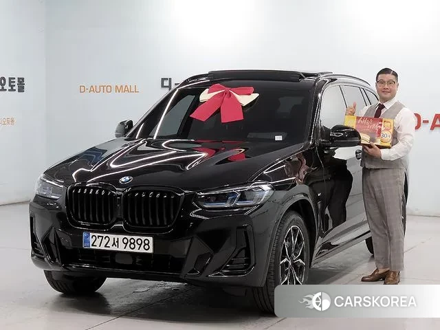 BMW X3 (G01) 2024 Черный из Кореи