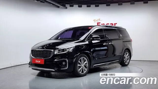 Kia The New Carnival 2019 Черный из Кореи
