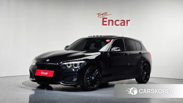 BMW 1 Series (F20) 2018 Черный из Кореи